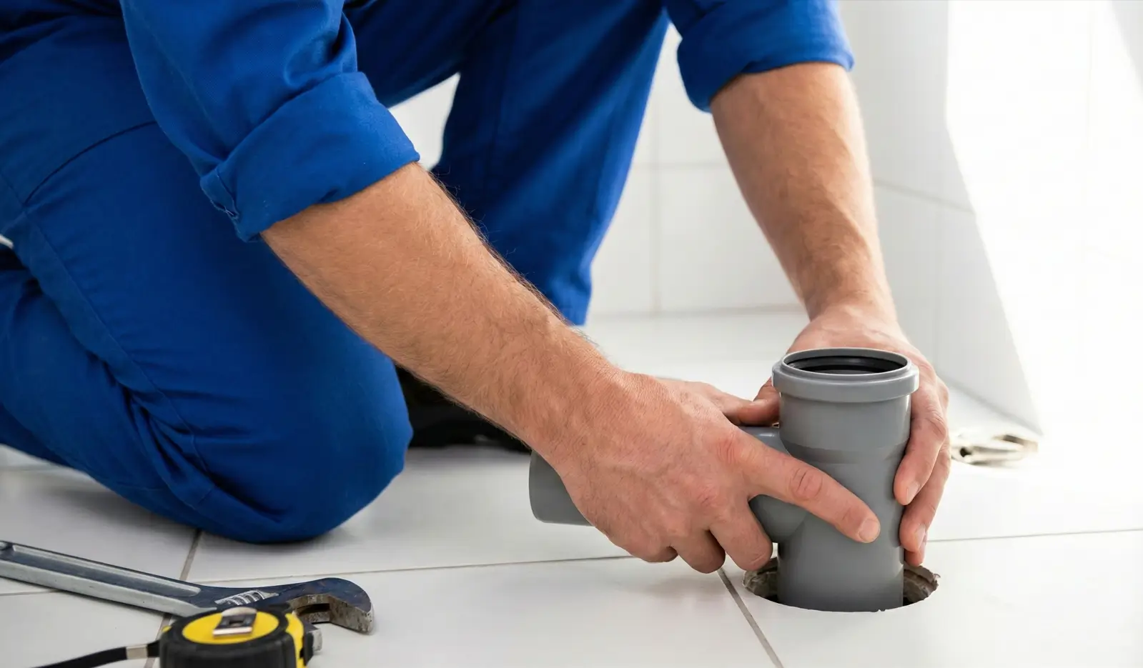 Installation de WC et sanitaire 